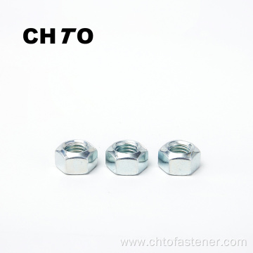 ISO 7042 Grade 12 Zinc plated All metal hexagon lock nuts